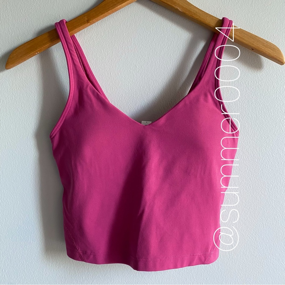 Lululemon Align Tank Top Pink Lychee 4